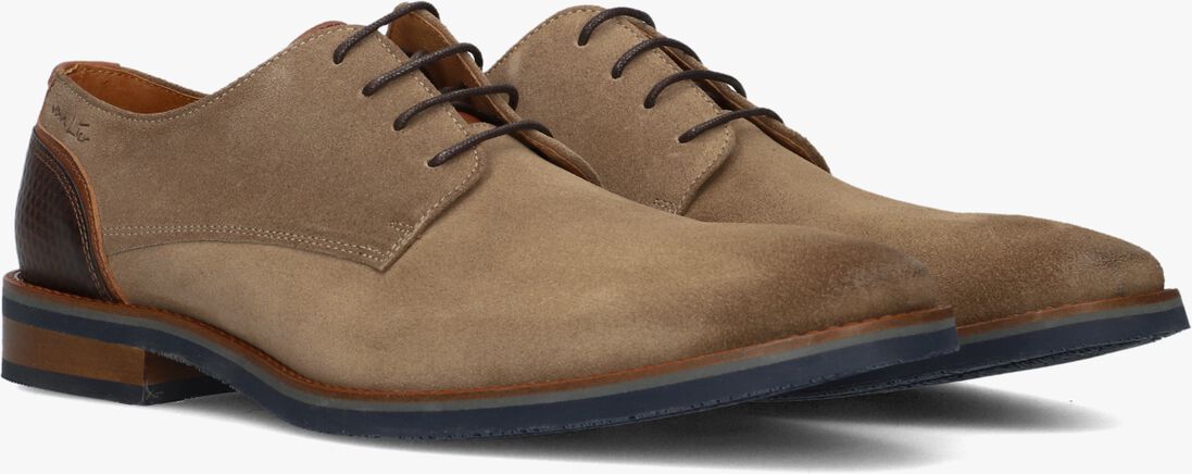 VAN LIER taupe van lier nette schoenen 2418661