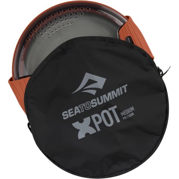 Popote randonnée SEA TO SUMMIT X POT SMALL 1.4 L RUST