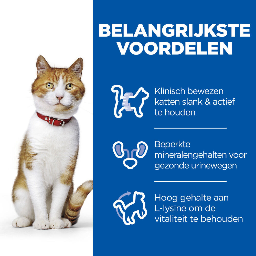 Hill's Science Plan Adult Sterilised Cat - Kattenvoer - 7 Kilogram - kip