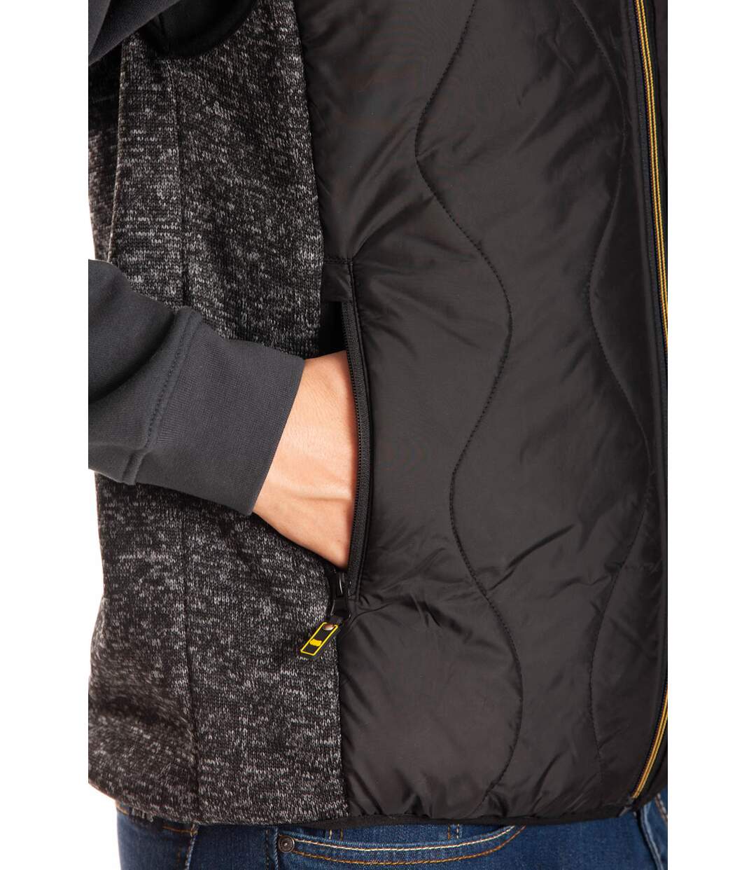 Gilet sans manches matelassé ARCHIE KAKI