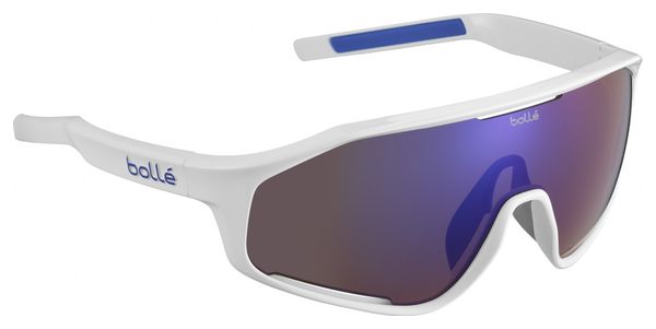 Lunettes de soleil Bollé Shifter Blanc Shiny - Marron Bleu