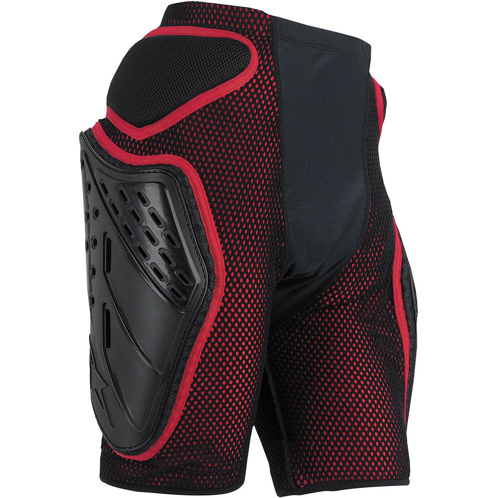 Alpinestars - Short de protection Bionic Freeride Noir / Rouge