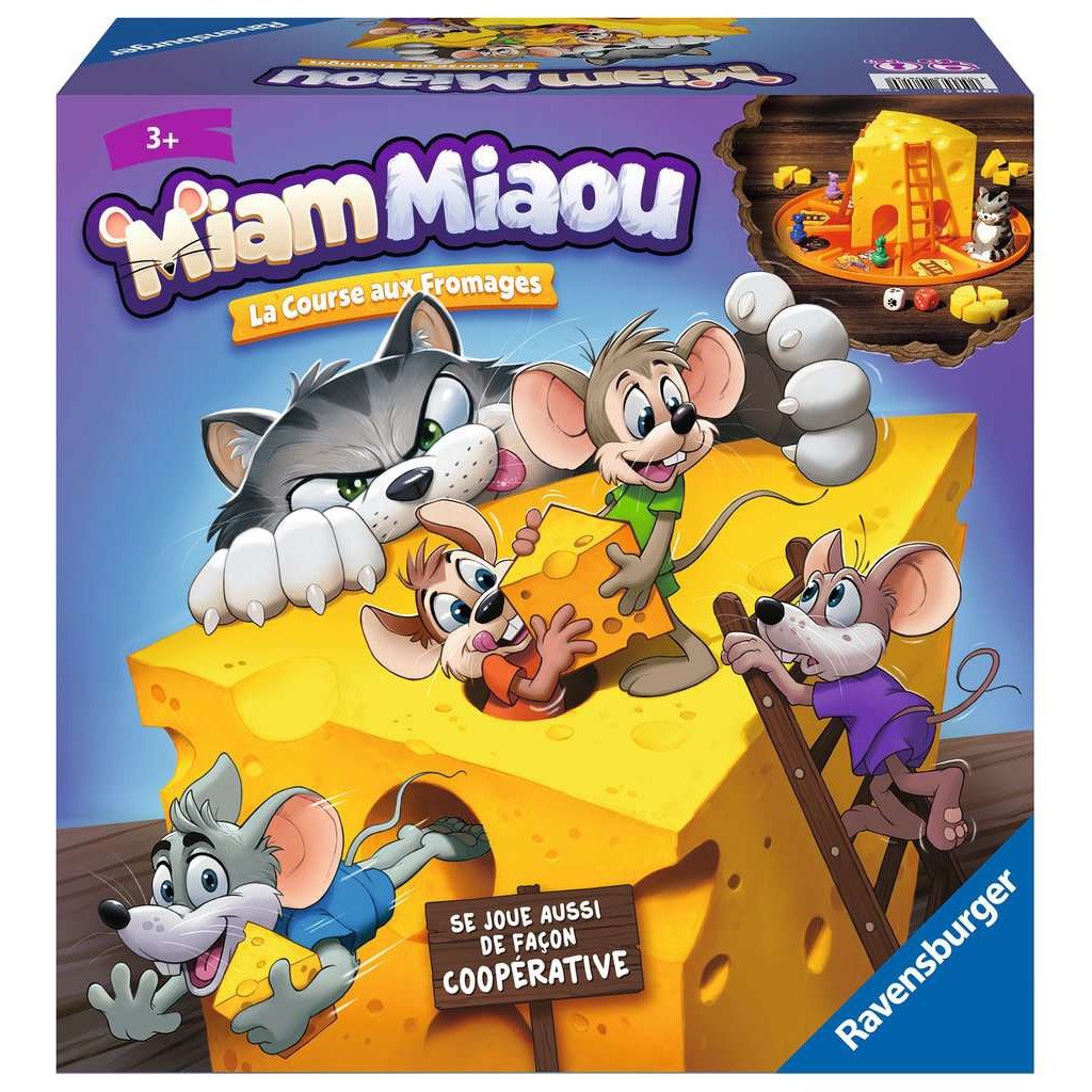 Miam Miaou - La course aux fromages