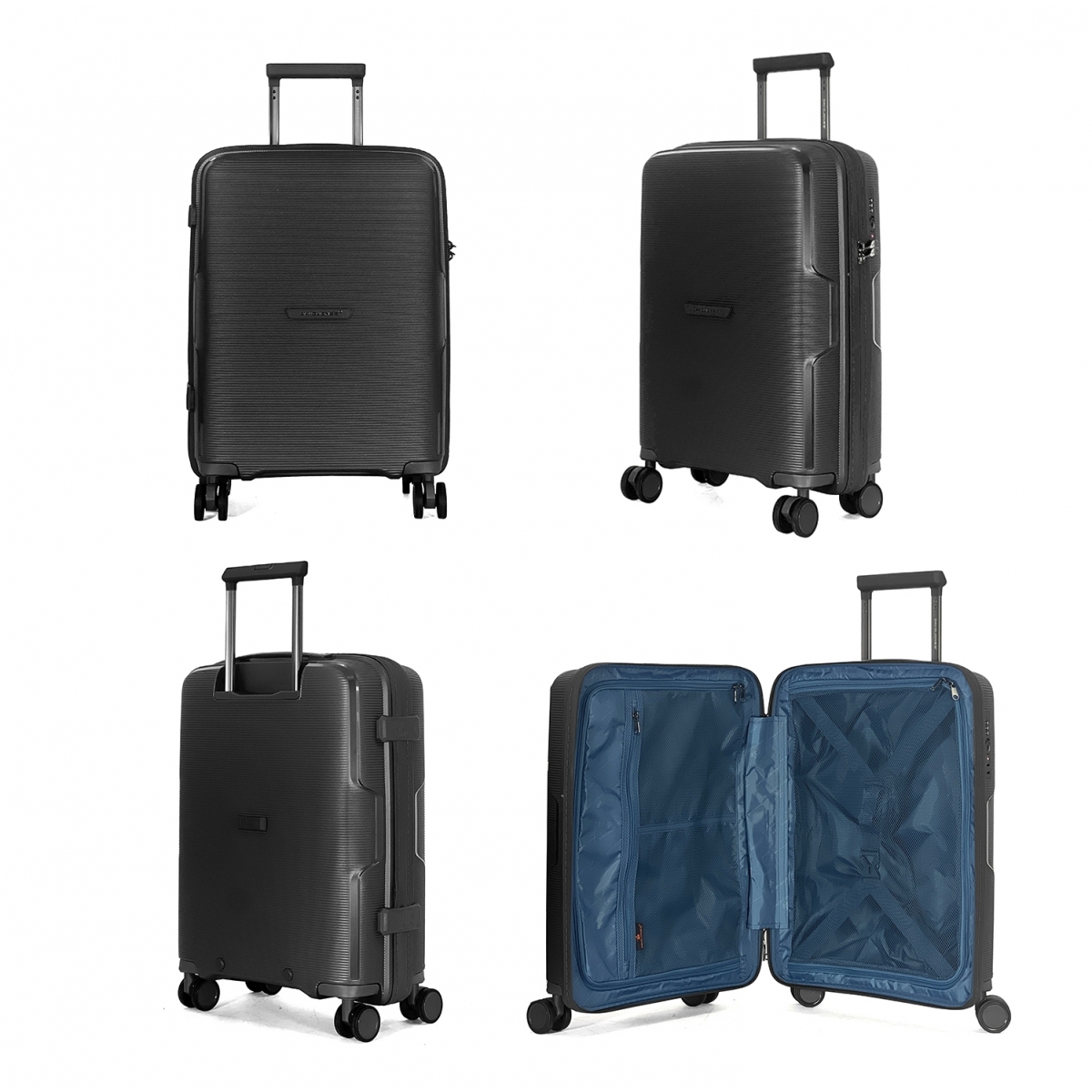 David Jones Lot 3 valises rigides dont 1 valise cabine David Jones TSA PETE