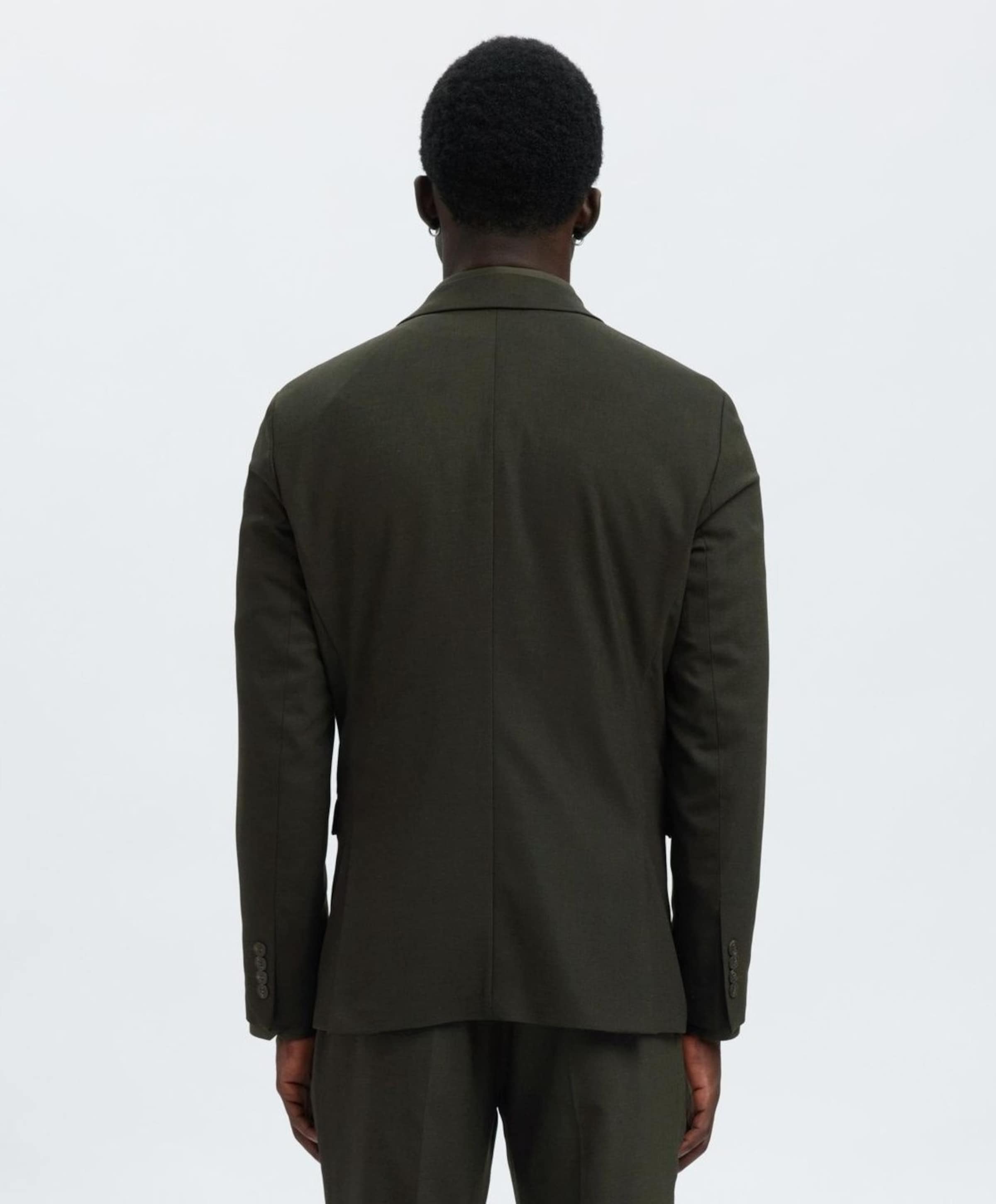 Selected Heren colbert groen