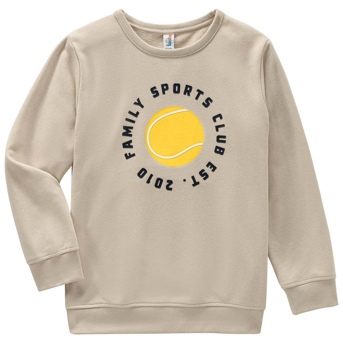 Topolino Jungen Sweatshirt mit Tennis-Motiv beige