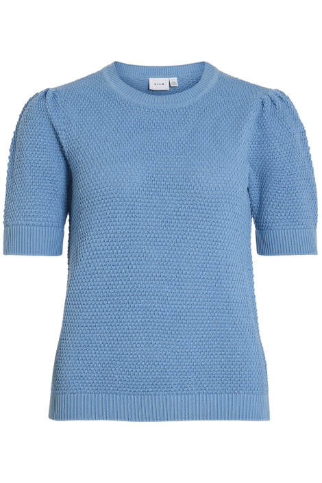 Vila blauwe dames t-shirt