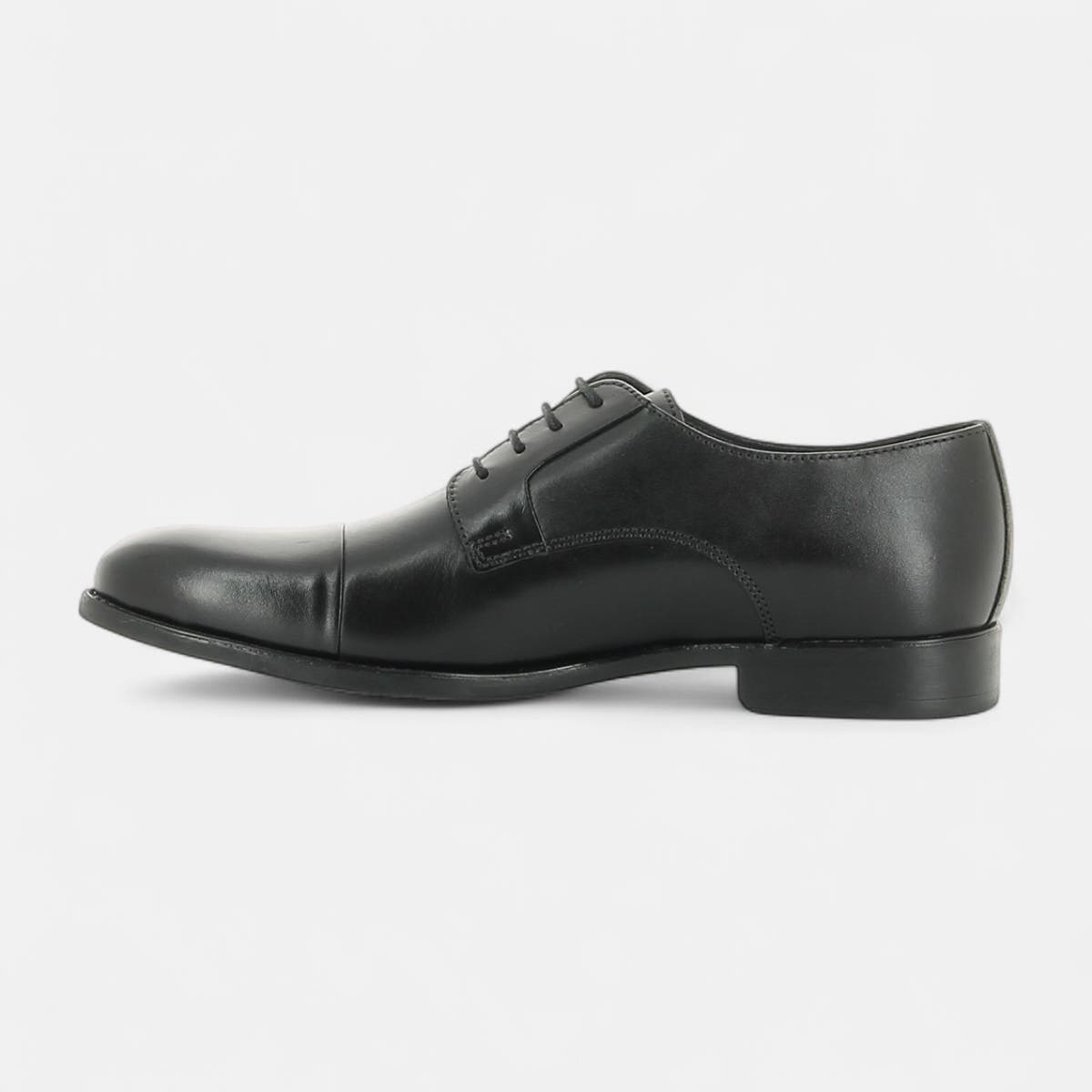Derbies Homme en cuir noir