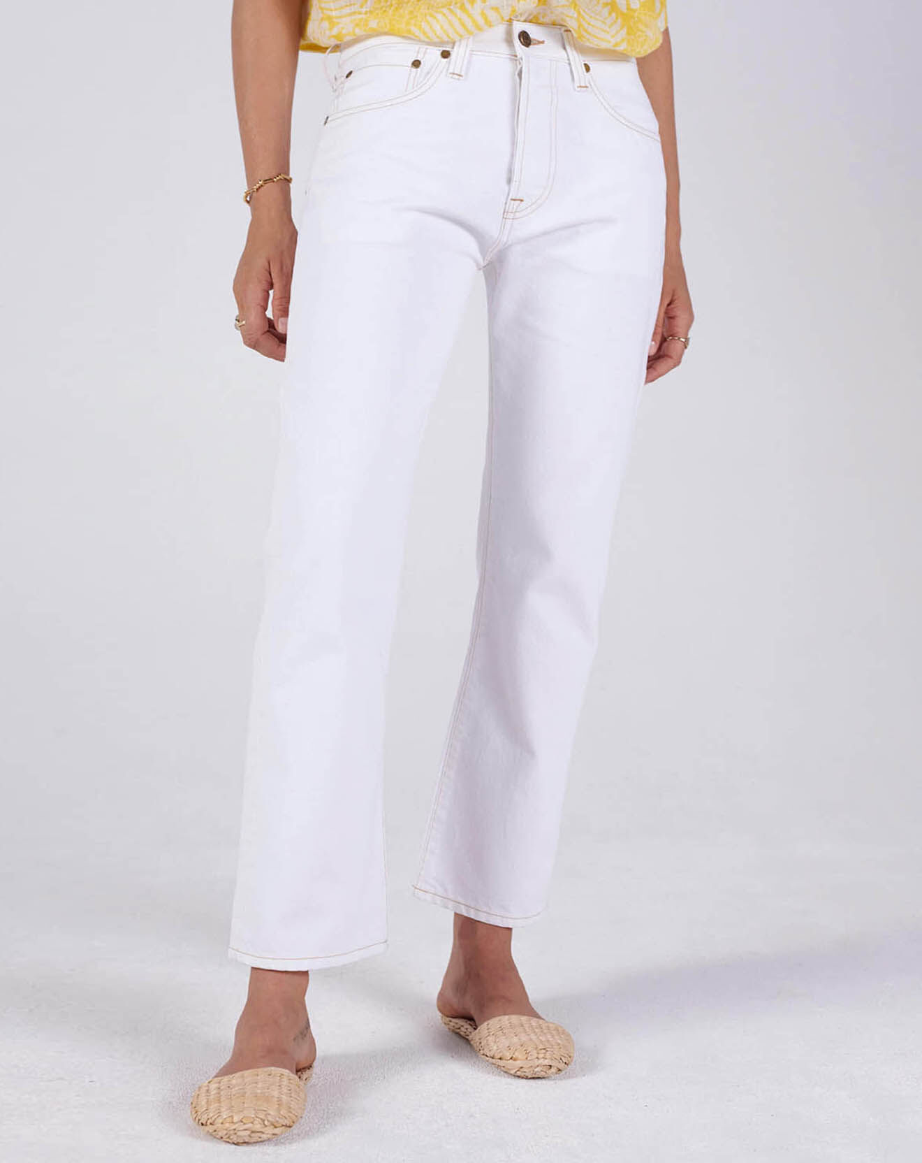 Swildens Pantalon Davila blanc