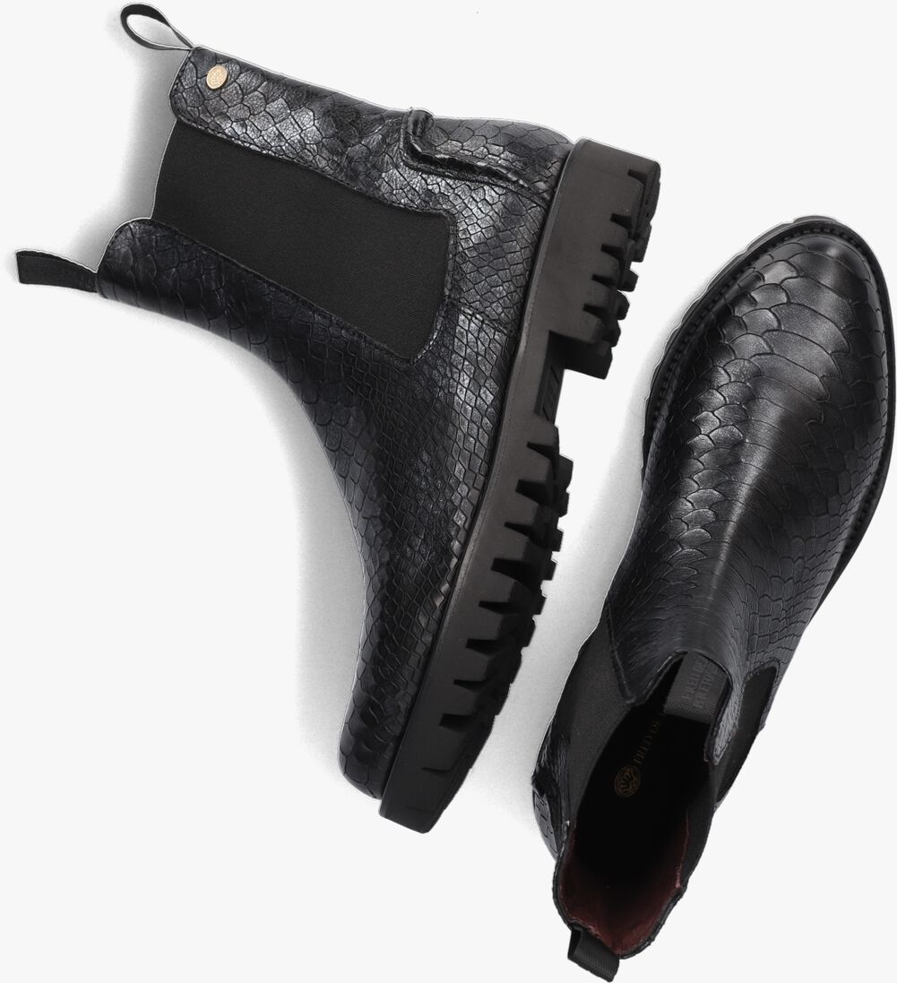 FRED DE LA BRETONIERE zwarte fred de la bretoniere chelsea boots minou chelsea