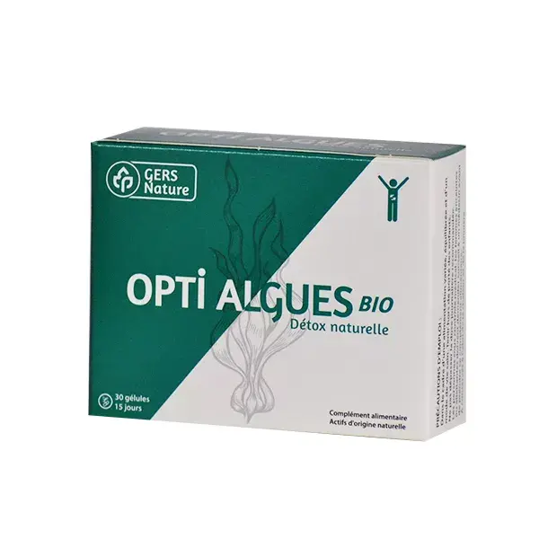 Gers Nature Opti Algas Marinhas Orgânicas 30 cápsulas