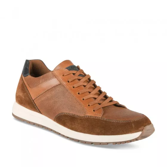Baskets COGNAC MEGIS CASUAL