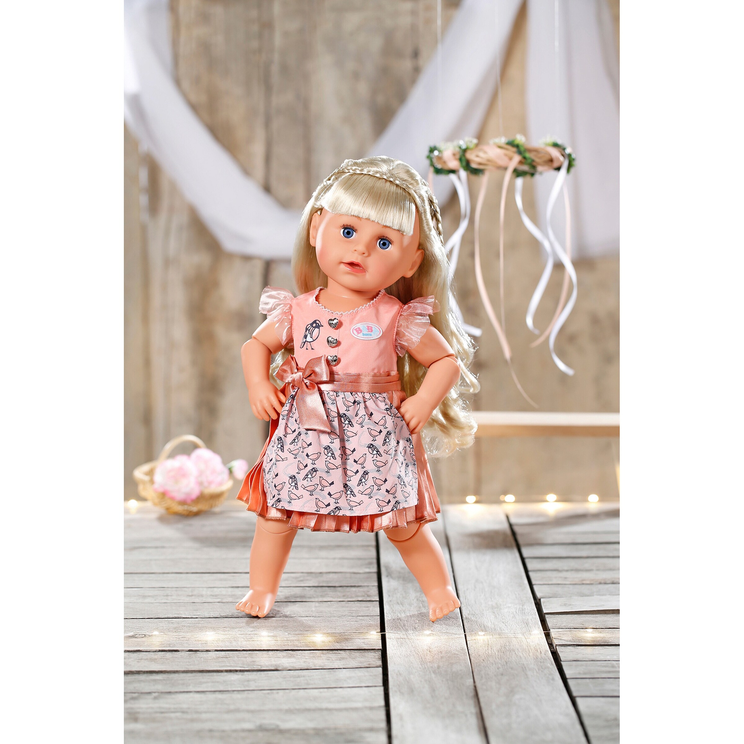 Zapf Creation - BABY BORN Puppen Outfit Dirndl 43cm