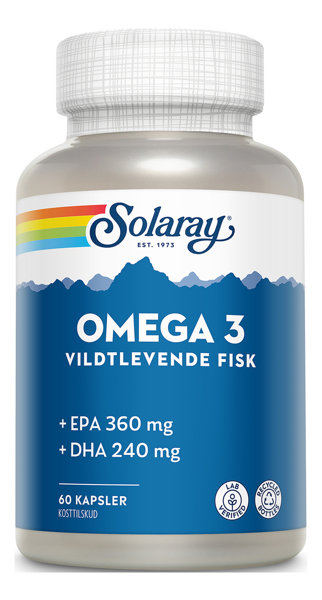 Solaray Omega 3 - 60 kaps.