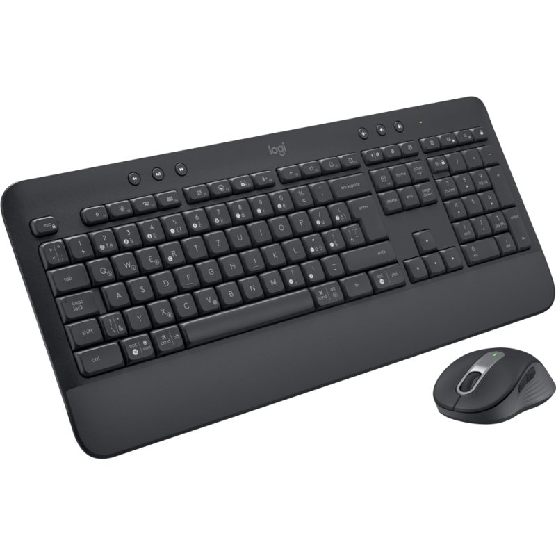 Logitech 920-011006 clavier Souris incluse Bureau Bluetooth QWERTZ Tchèque Graphite