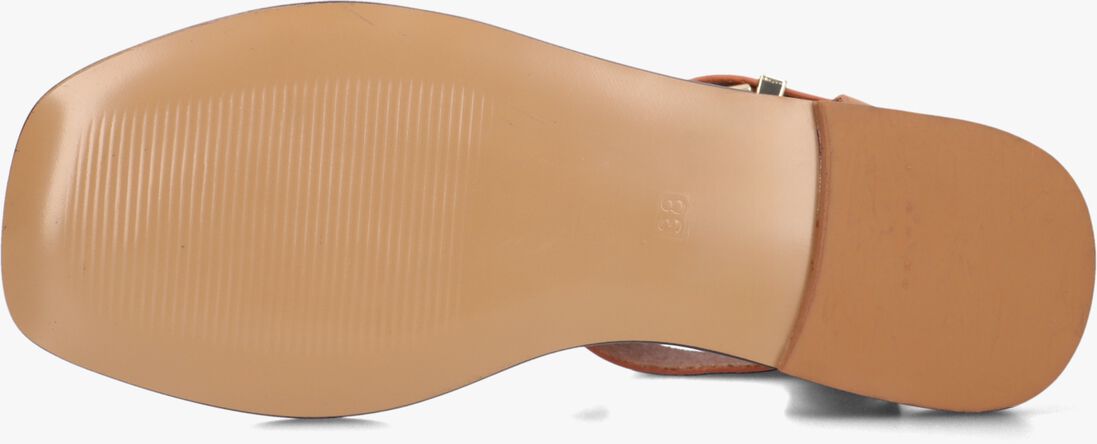 bruine bibi lou platte sandalen 901z10aa