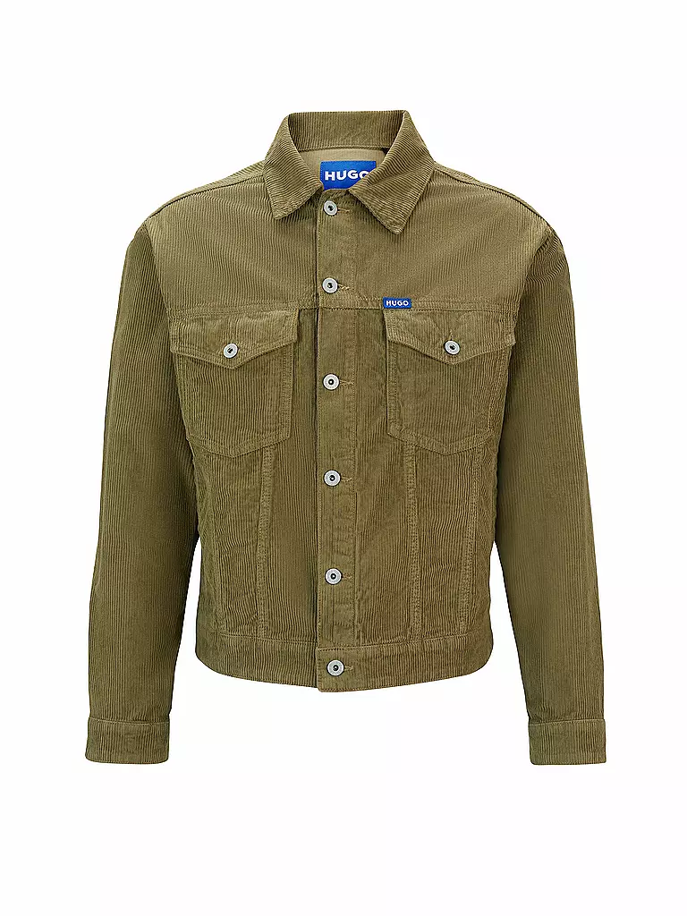 HUGO Cordjacke DEX beige