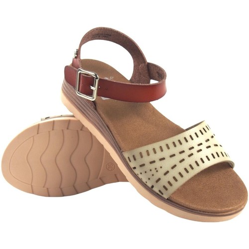 Xti - Sandalia señora36888 beig Blanco