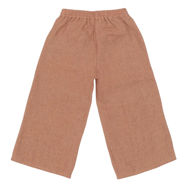Donsje Pantalon Revoi en Lin | Vieux Rose