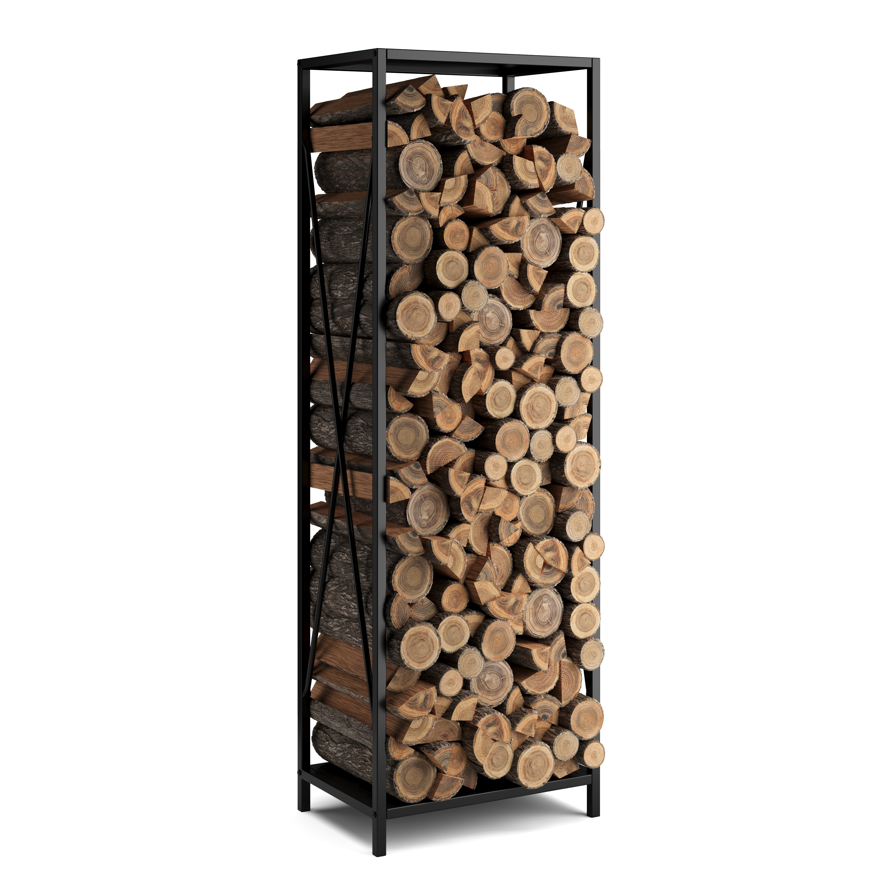 Kaminholzregal 50 x 34 x 150 cm