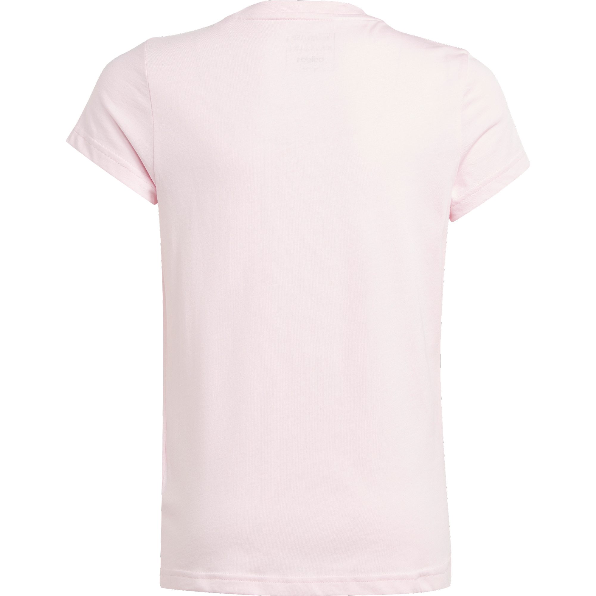 adidas Essentials Big Logo Cotton T-Shirt Mädchen clear pink