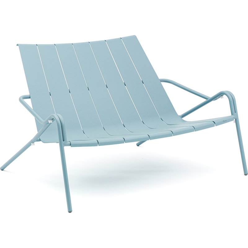 Banc d'extérieur en aluminium OUDON
