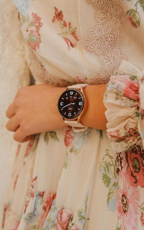 Ice-watch - 2.0 Round - Smartwatch - Roze Goud - Aluminium - Amoled 1.2''