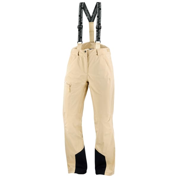 Pantalon de ski SALOMON BRILLIANT PANT W SAFARI