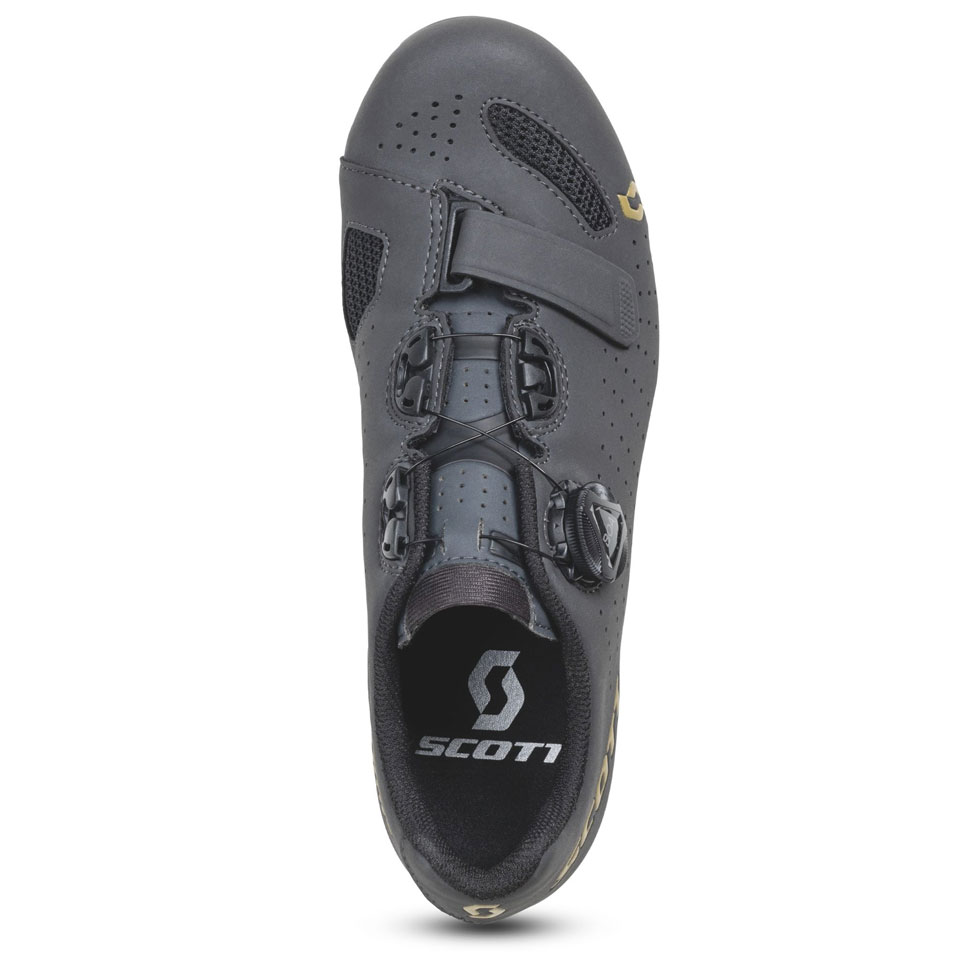 Scott Road Comp Boa Landevejssko Til Kvinder Dark Grey/Black