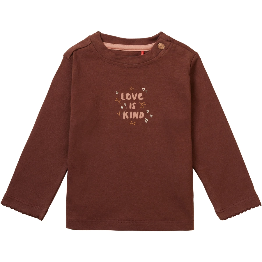 Noppies Langarmshirt Valdaraiso Cappucino