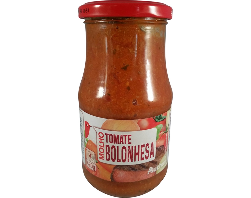 MOLHO AUCHAN DE TOMATE BOLONHESA 420G