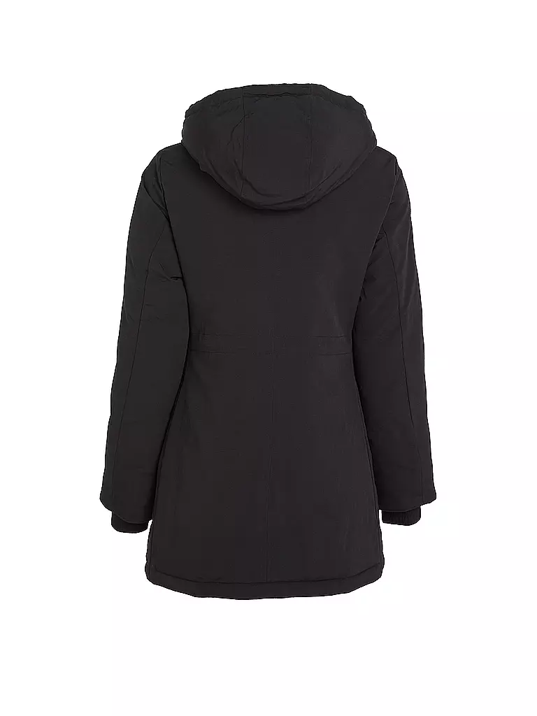 TOMMY JEANS Daunenparka schwarz