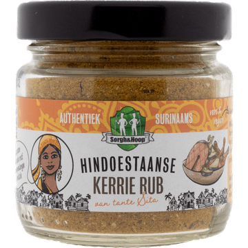 Sorgh & Hoop Hindoestaanse Kerrie Rub 50 g