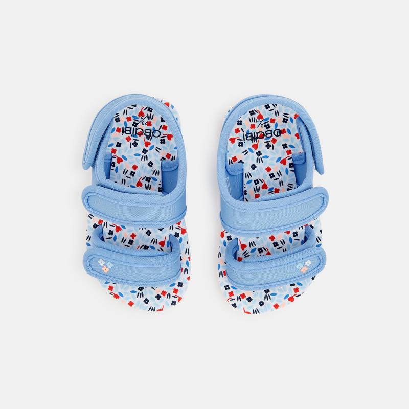 Tongs étoiles bleues bébé fille Bleu
