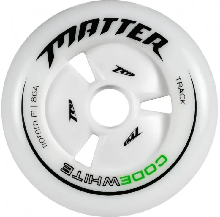 Matter Code White Inliner Hjul - Speed Rulleskøjter | SkatePro