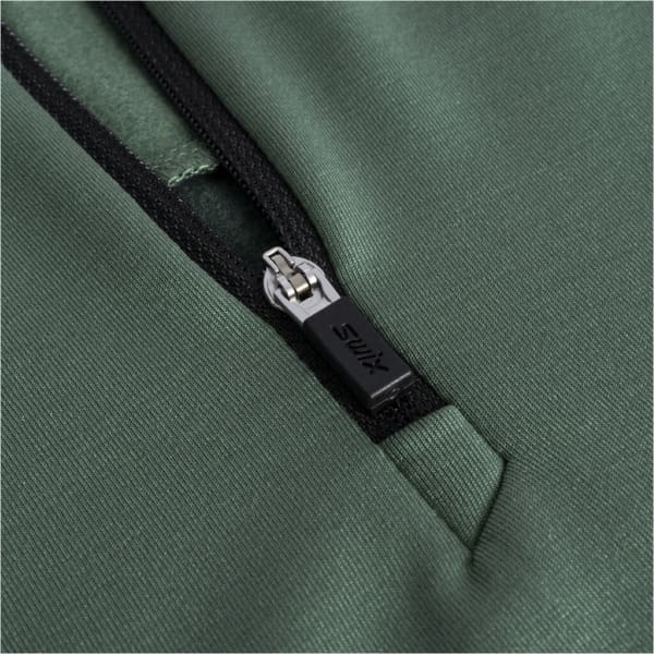 T-shirt ski de fond SWIX INFINITY LIGHT HALF ZIP PINE/FOREST