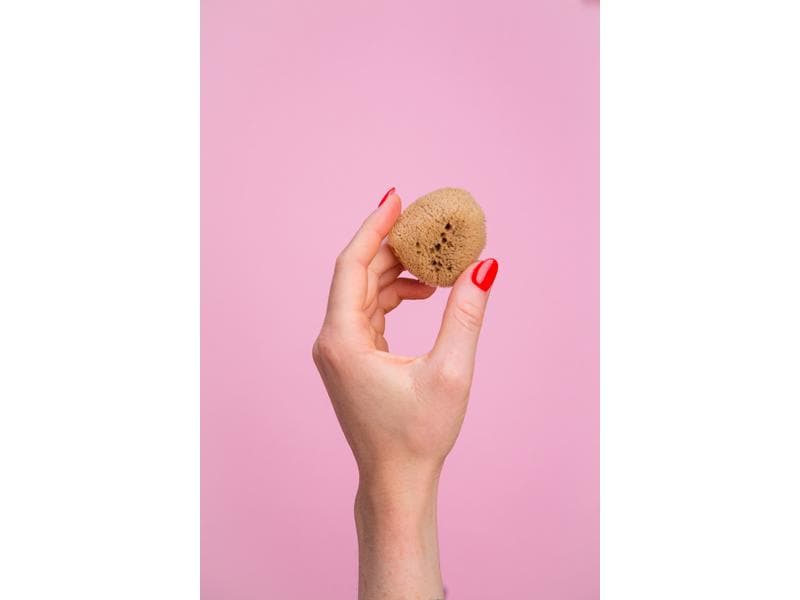 Hera Organics Menstruationsschwamm Grösse M 3 Stück Zero Waste Naturschwamm für die Periode im 3er Set aus «Die Höhle der Löwen»