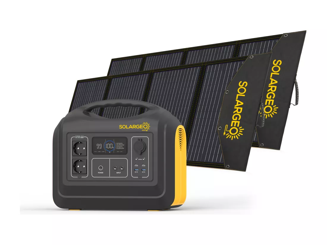 Générateur solaire - Capacité 1488 Wh - 1800 W - HELIOSER