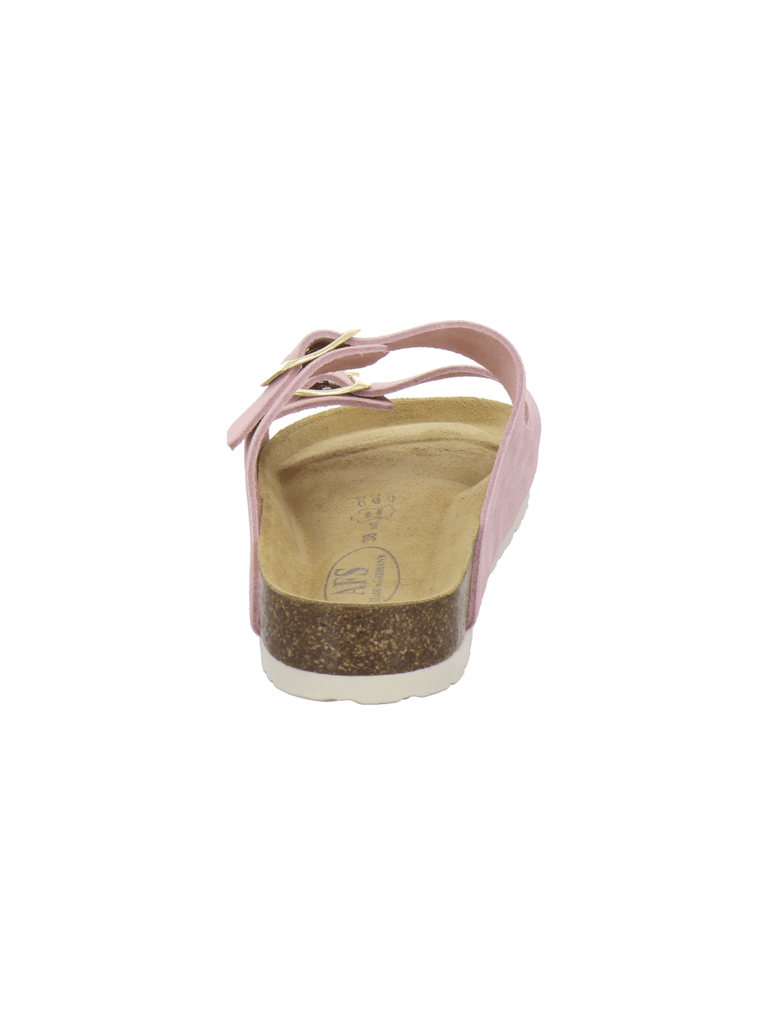 Pantoletten Damen Zweischnaller rose