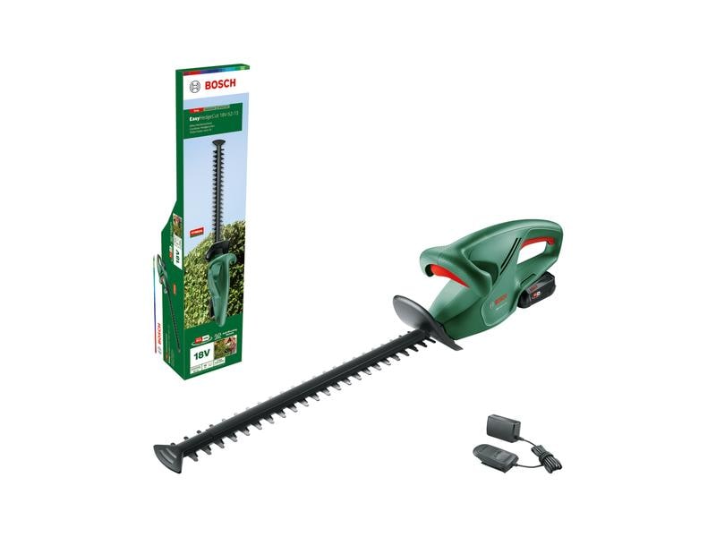 Bosch Akku-Heckenschere EasyHedgeCut 18 V-52-13 Kit, 2.0Ah Einfaches und leichtes Schneiden mit optimaler Leistung