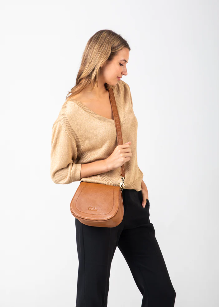 Chabo - Susy Saddle Bag - Cognac