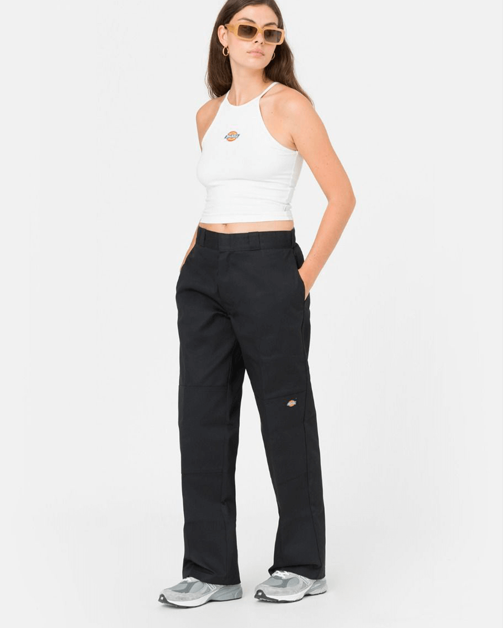 Dickies Pantalon De Travail Double Knee Black - 48h Delivery