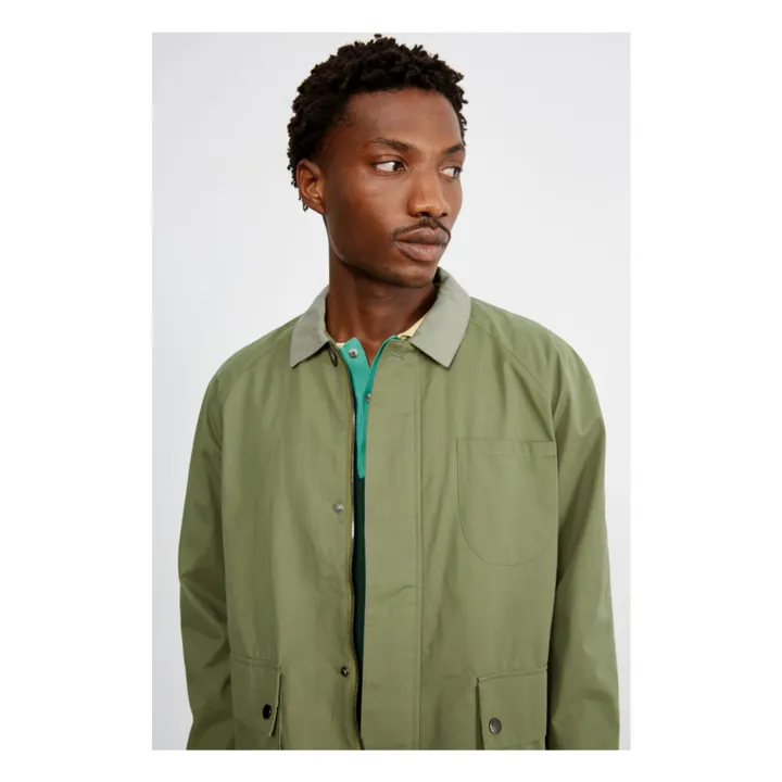 Edmmond Studios Veste Wood  | Vert kaki