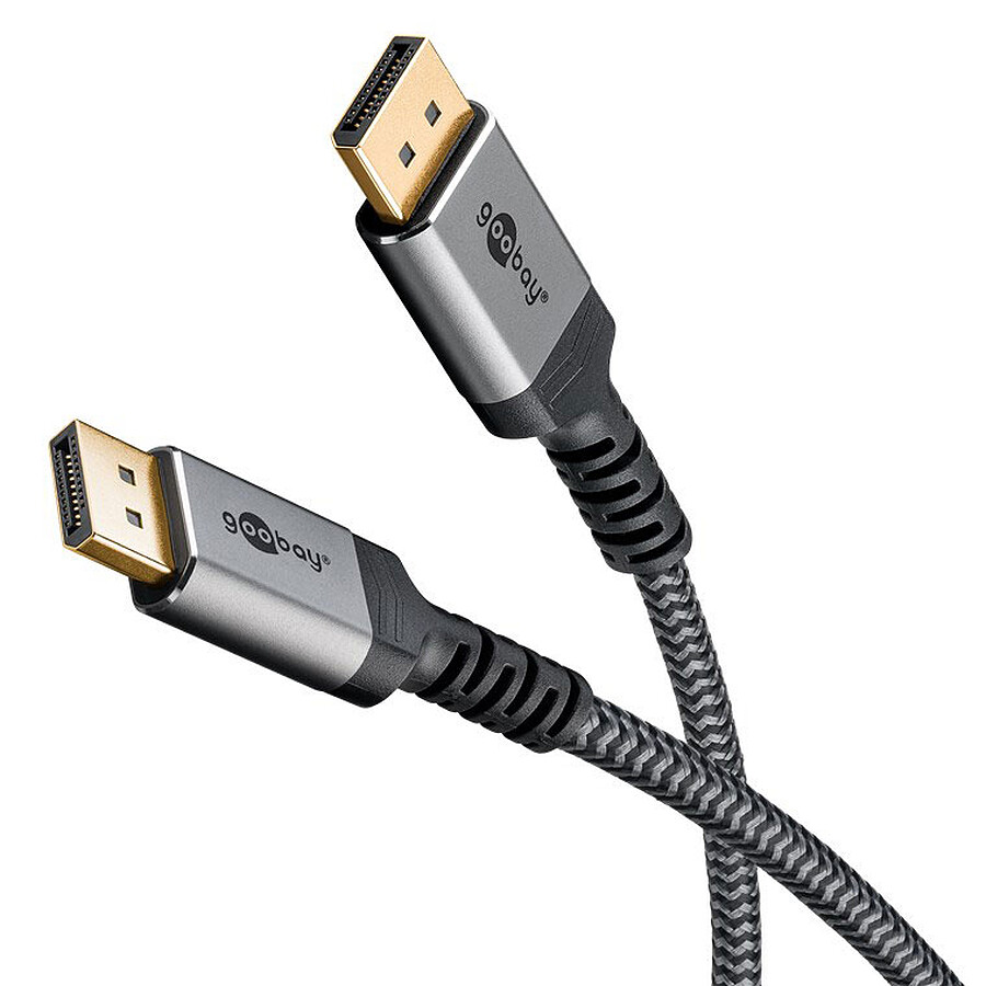 Goobay Plus Câble DisplayPort 1.4 8K - 2 m