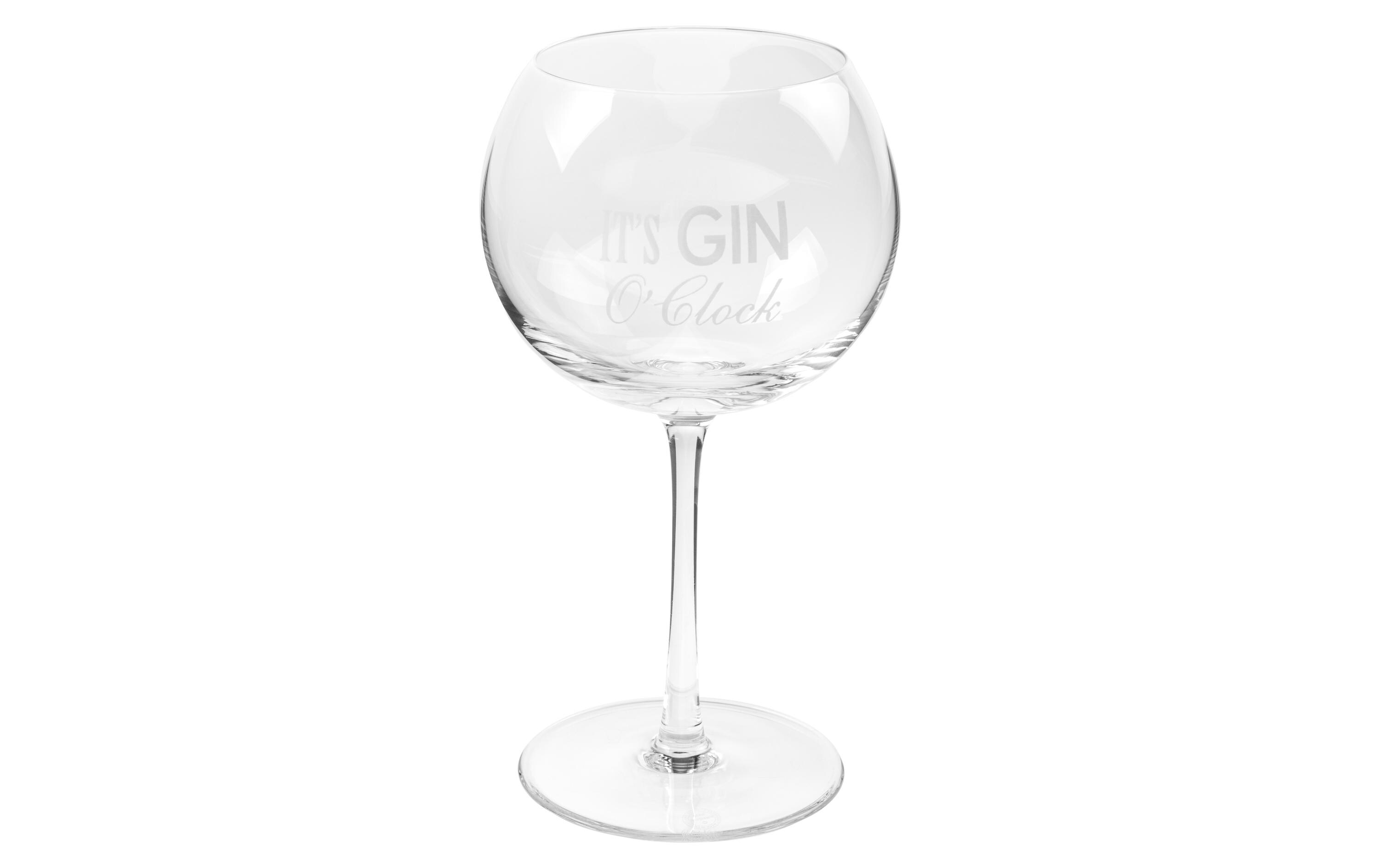 Gin und Tonic Glas OClock 60 ml, 1 Stück, TransparentGin-Ballonglas