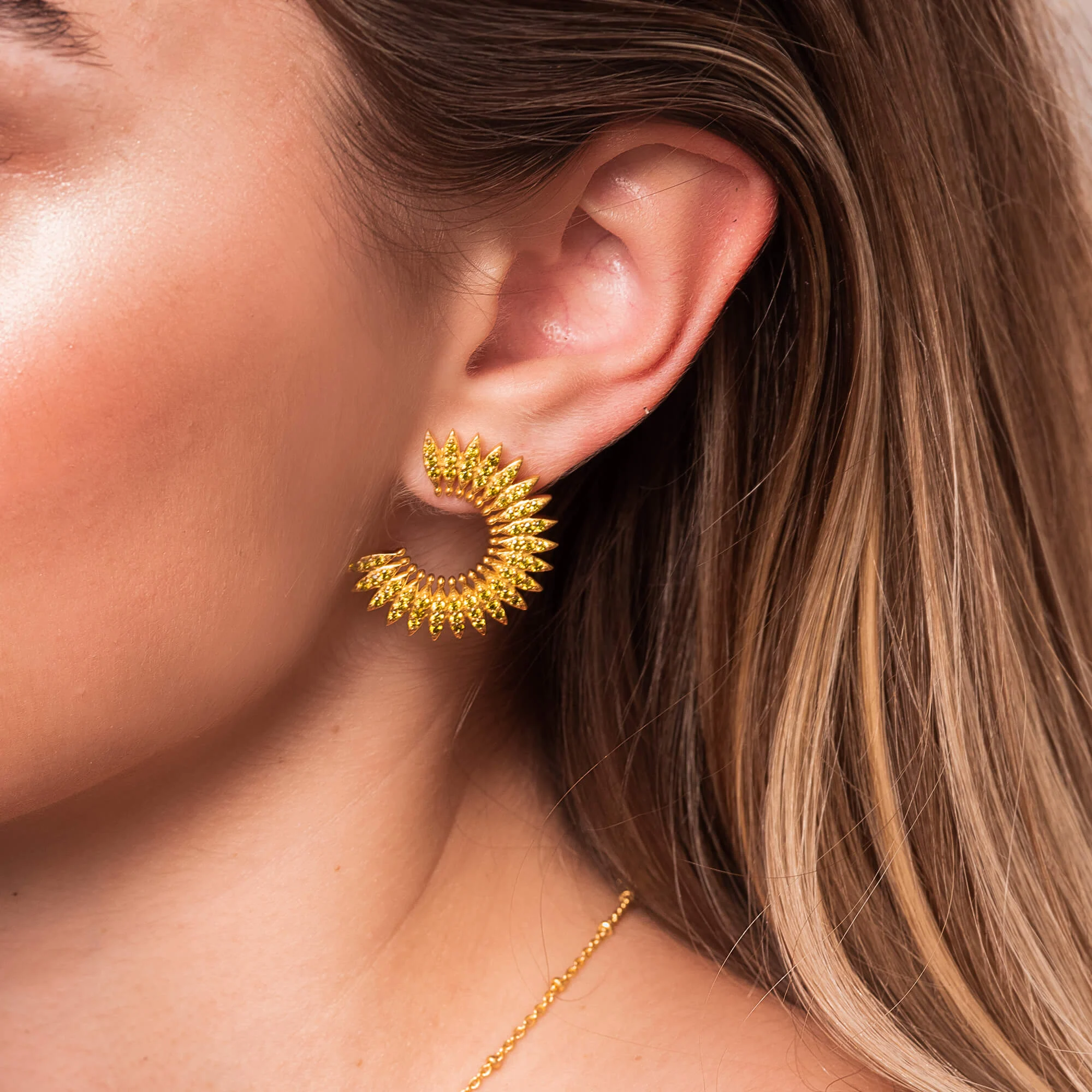 MARRAKECH - Boucles d'oreilles | Vert