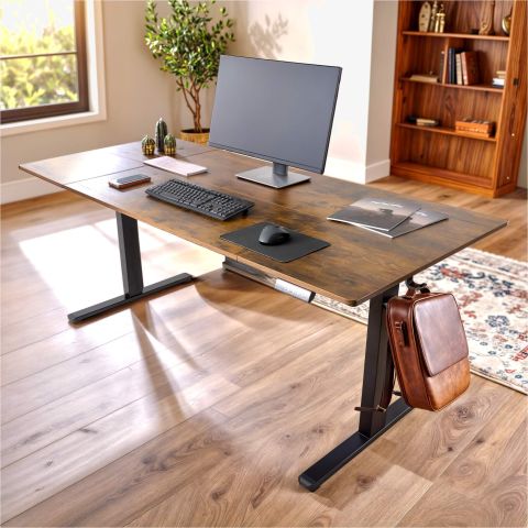 Höhenverstellbarer Schreibtisch 180 x 80 cm