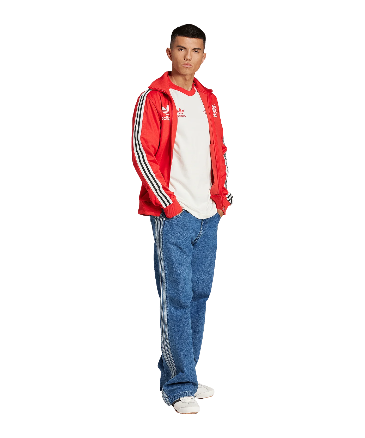 adidas CR Flamengo 1981 Trainingsjacke Rot