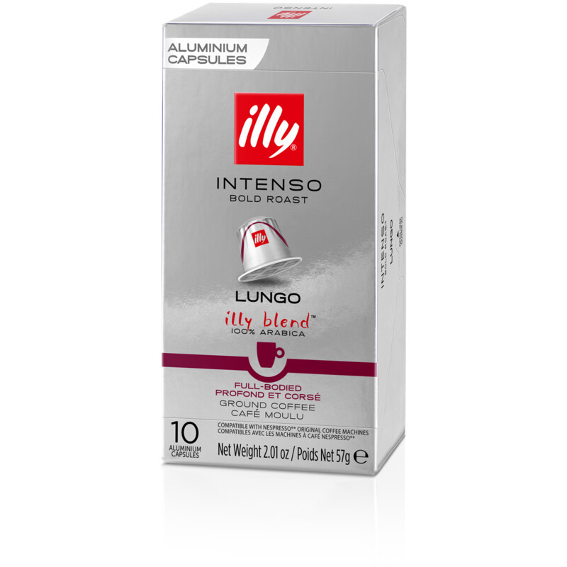 illy Intenso lungo capsules