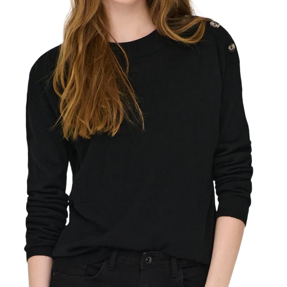JDY Pull Noir JDY Laura Button